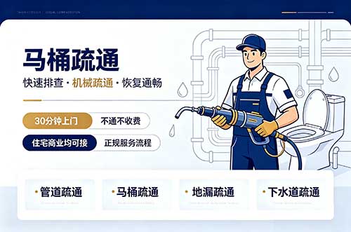 安陆马桶疏通