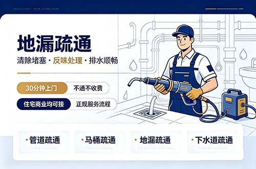 安陆地漏疏通