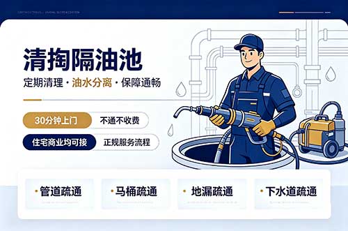 安陆清掏隔油池